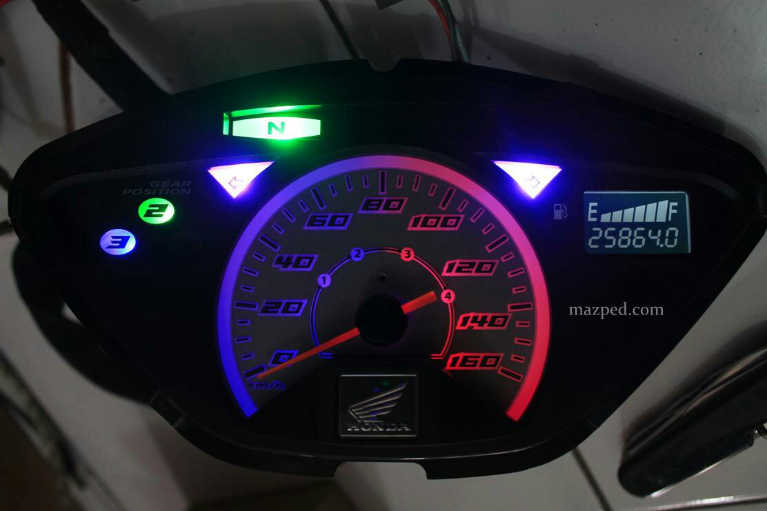 Modifikasi Lampu Led Supra X 125 Concept Gambar Foto Terbaru