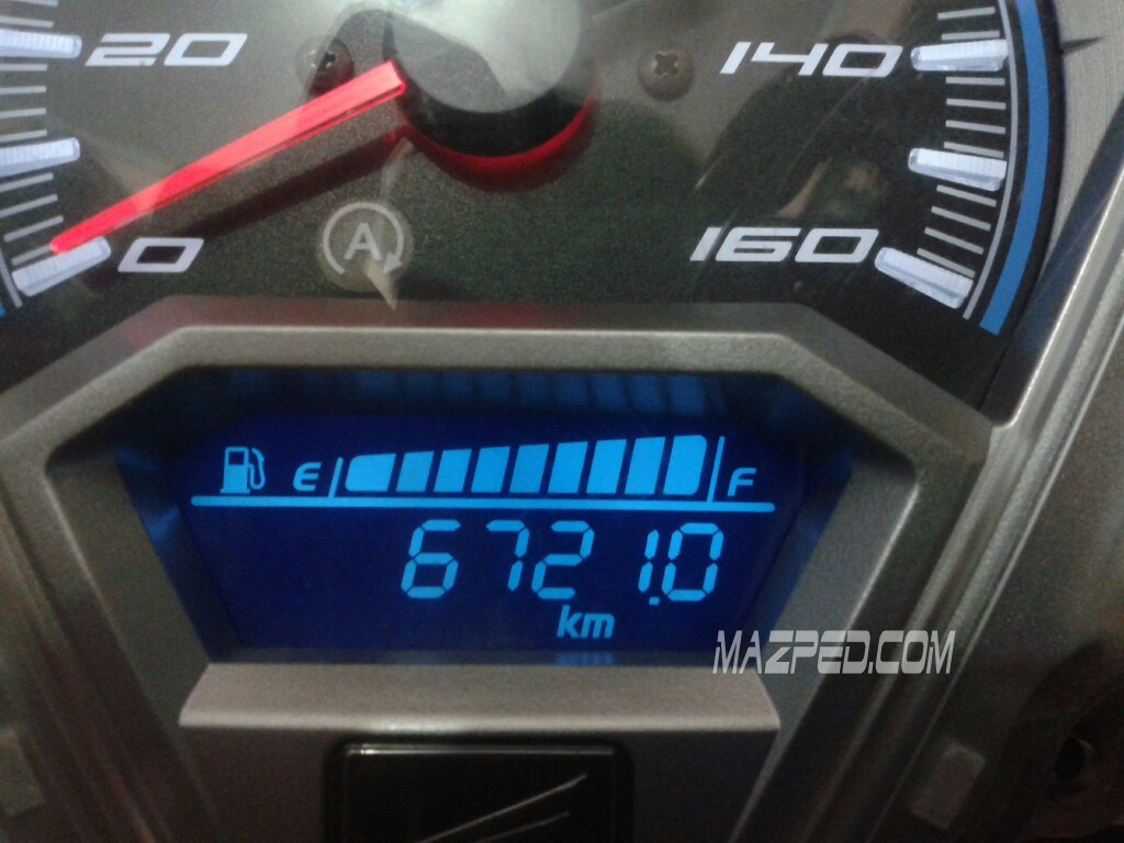 Bikin LCD Spido Vario 125 Warna Warni MAZPED
